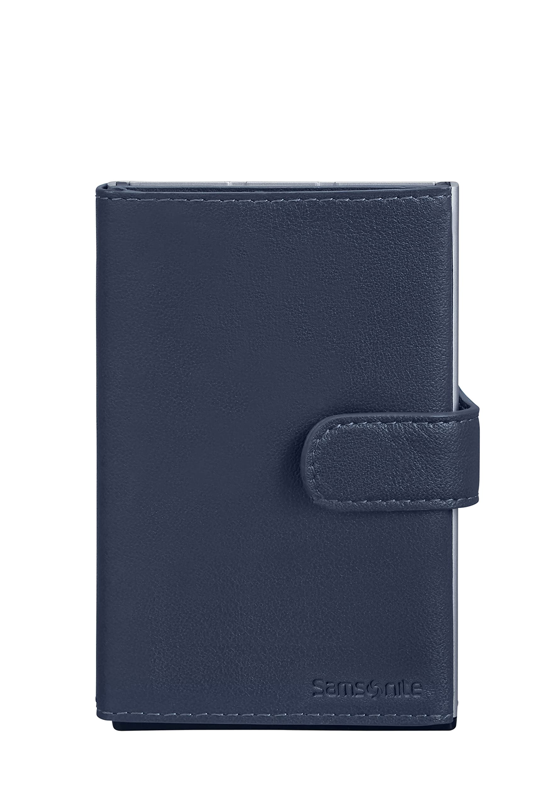 samsonite-alu-fit-slg-billetera-tarjetero-deslizante-de-aluminio-y-piel-con-prot image 2