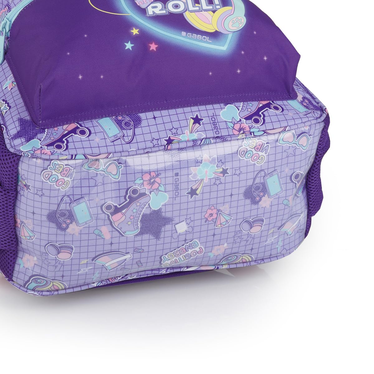 gabol-funny-mochila-escolar-adaptable-a-carro-32x44x15-cm-lila-2-compartimentos- image 6