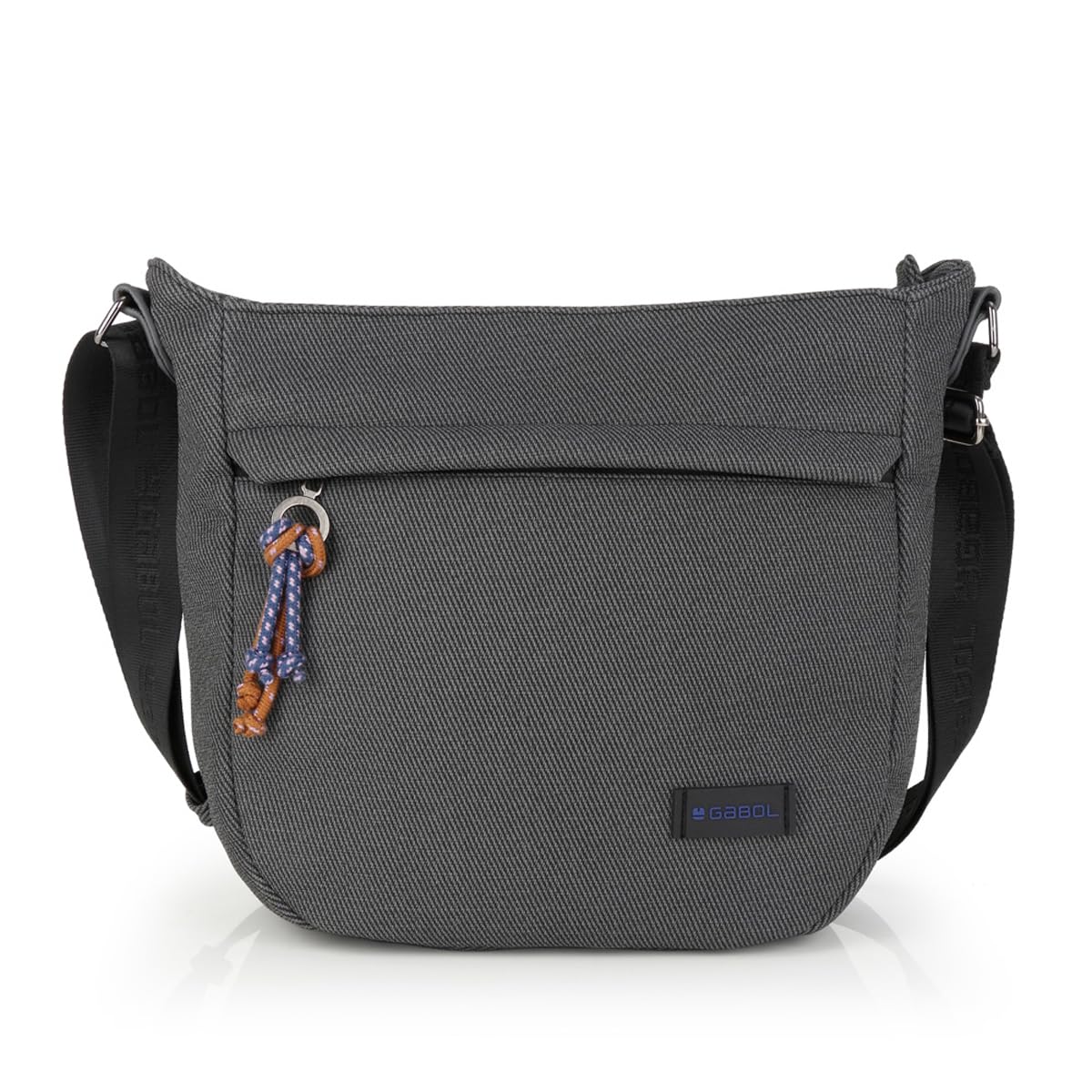 gabol-selma-bolso-mediano-de-piel-sint-tica-gris-37x27x9-cm image 1