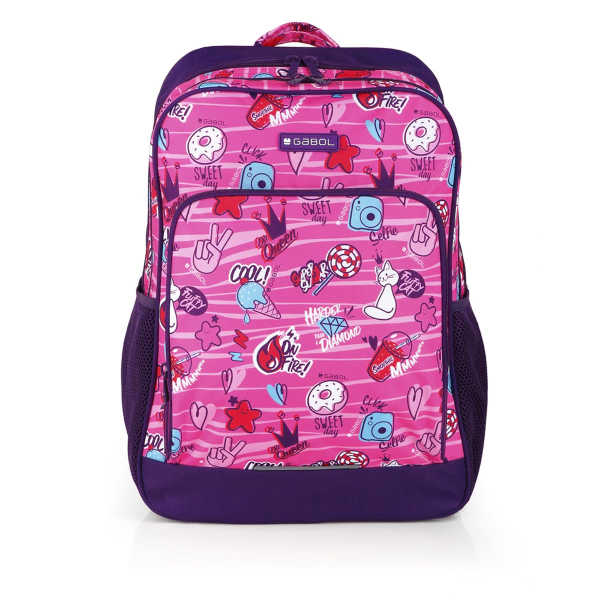 gabol-sticker-mochila-escolar-adaptable-a-carro-32x44x15-cm-con-espalda-termofor image 1