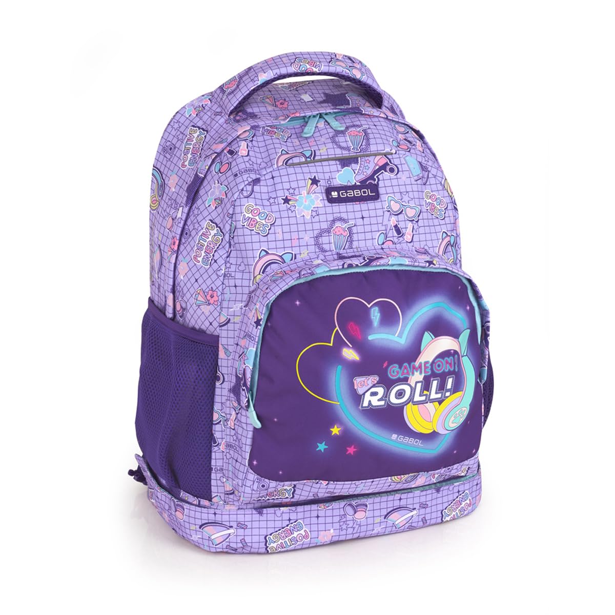 gabol-funny-mochila-escolar-con-ruedas-desmontable-34x46x20-cm-resistente-al-agu image 4